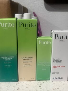 Purito Seoul Skincare Set - Green Gradient Packaging